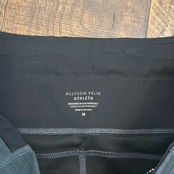 Athleta x Allyson Felix Leggings Grey Cropped 23” Limited Edition Women’s - Picture 6 of 9